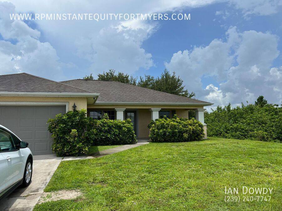 House for rent at 2531 Sunniland Blvd, Lehigh Acres, FL 33971