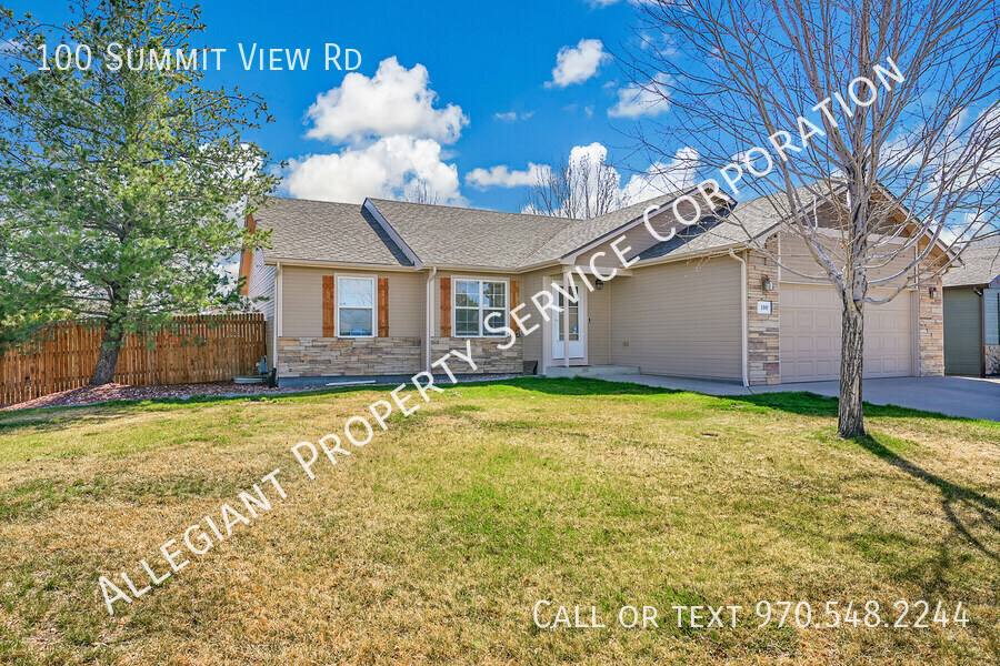 House for rent at 100 Summit View Rd, Windsor, CO 80550