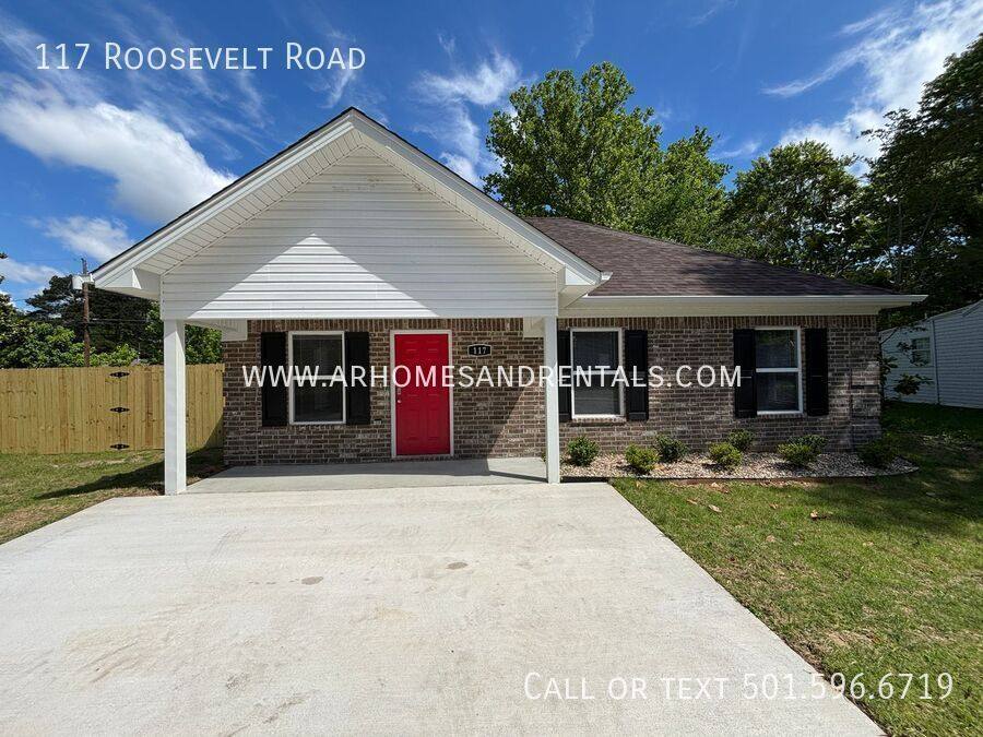 House for rent at 117 Roosevelt Rd, Jacksonville, AR 72076