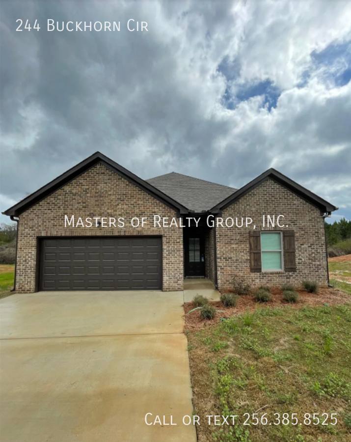 House for rent at 244 Buckhorn Circle, Weaver, AL 36277
