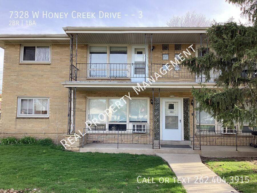 Apartment for rent at 7328 W Honey Creek Dr #3, Milwaukee, WI 53219