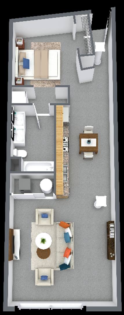 Condo for rent at 1719 Grand Ave, Des Moines, IA 50309