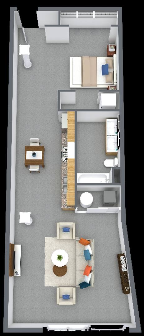 Condo for rent at 1719 Grand Ave, Des Moines, IA 50309