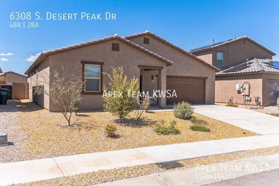 House for rent at 6308 S Desert Peak Dr, Tucson, AZ 85706