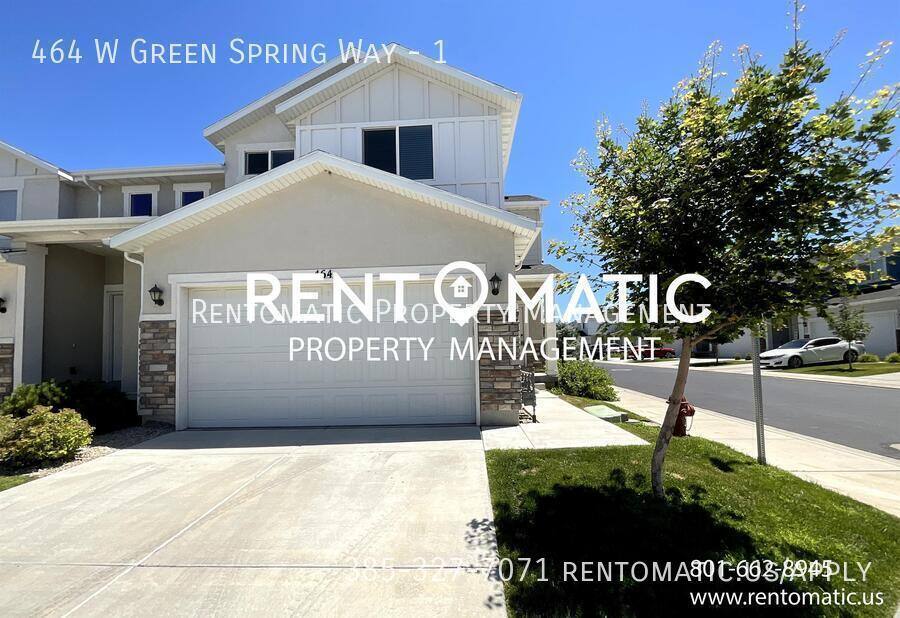 Townhouse for rent at 464 W Green Spring Way #1, American Fork, UT 84003