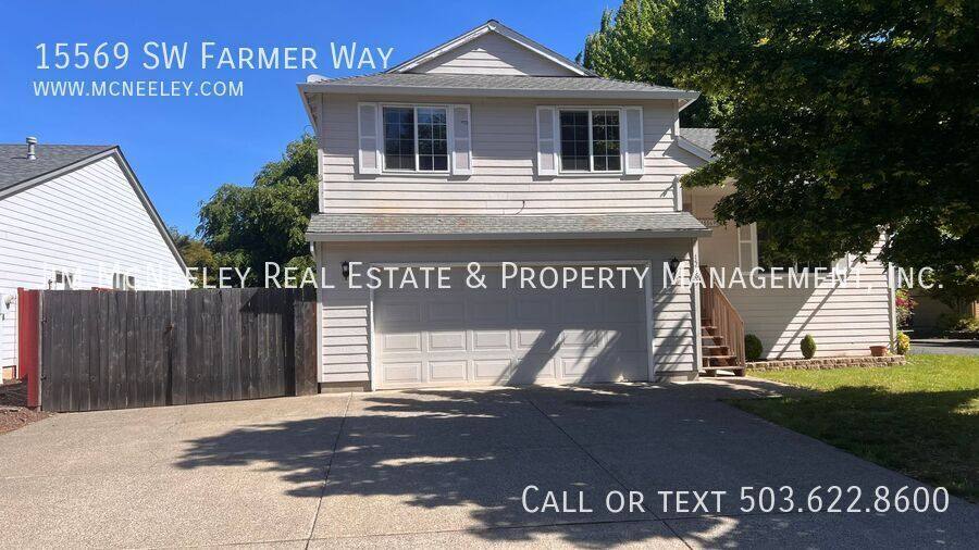 House for rent at 15569 SW Farmer Way, Sherwood, OR 97140