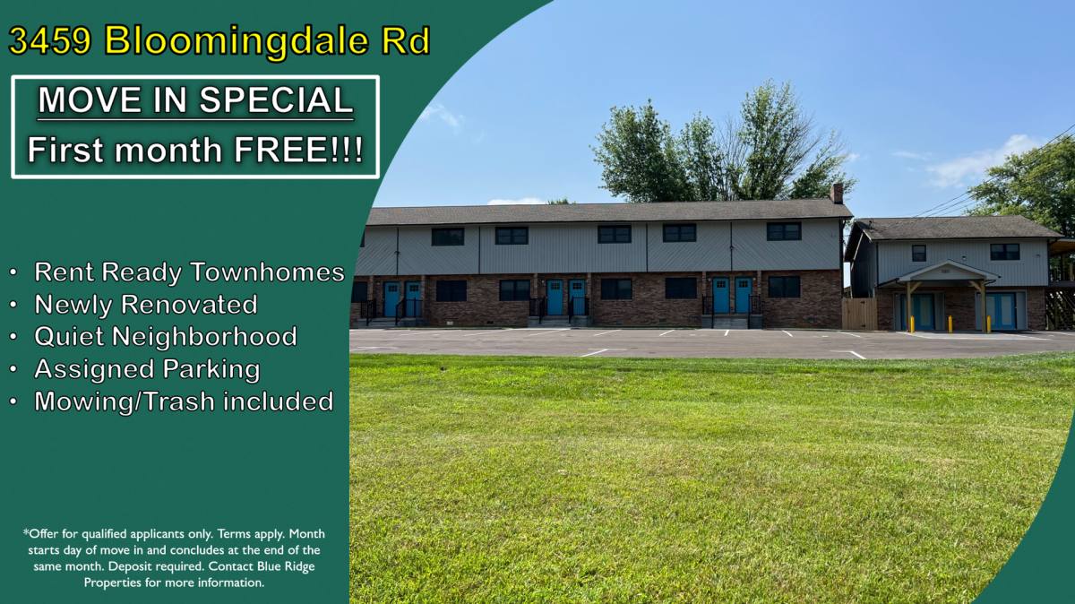 Townhouse for rent at 3459 Bloomingdale Rd, Kingsport, TN 37660