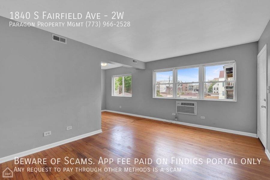 Apartment for rent at 1840 S Fairfield Ave #2W, Chicago, IL 60608