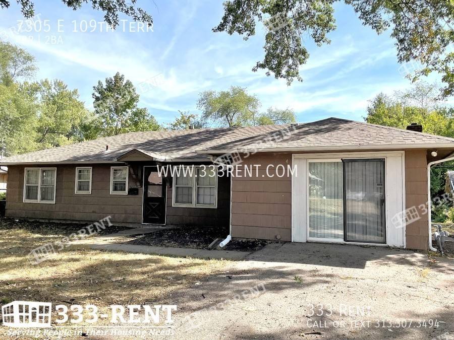 House for rent at 7305 E 109th Terrace, Kansas City, MO 64134