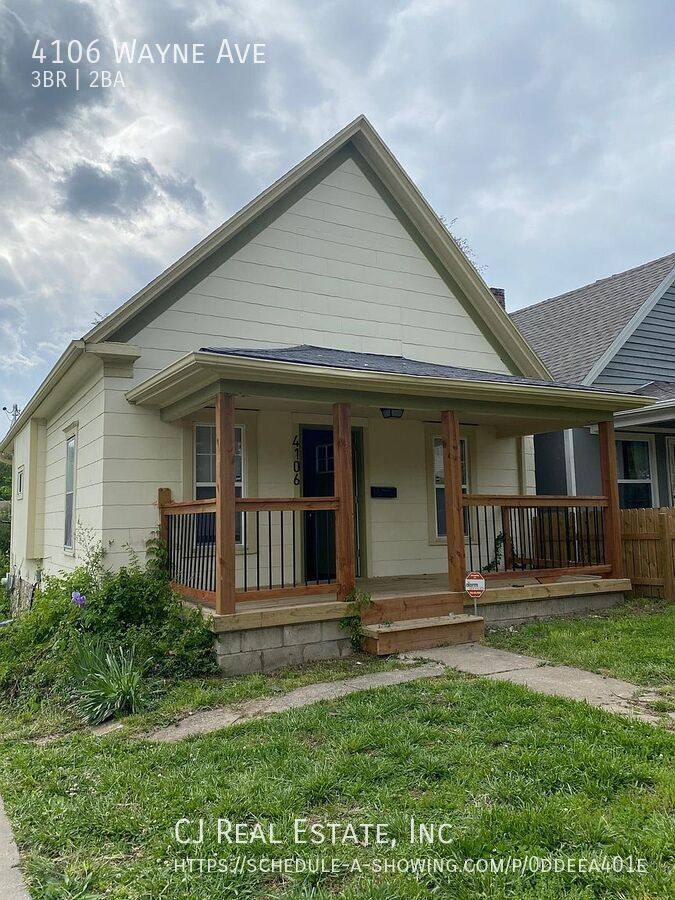 House for rent at 4106 Wayne Ave, Kansas City, MO 64110