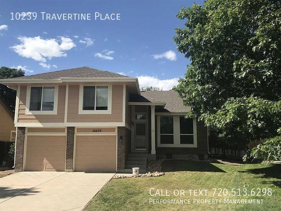 House for rent at 10239 Travertine Place, Parker, CO 80134
