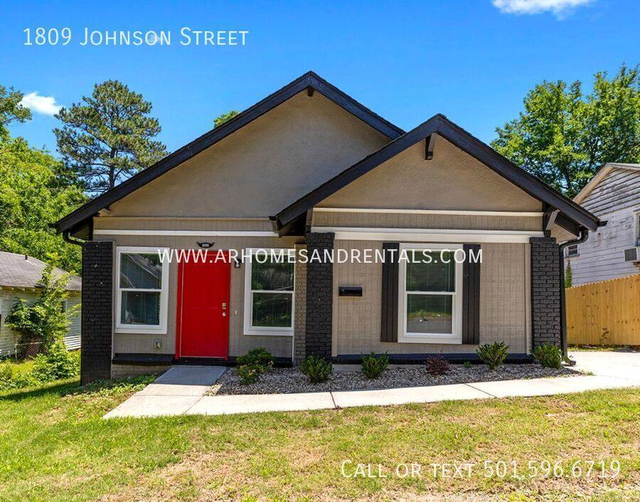 House for rent at 1809 Johnson St, Little Rock, AR 72204