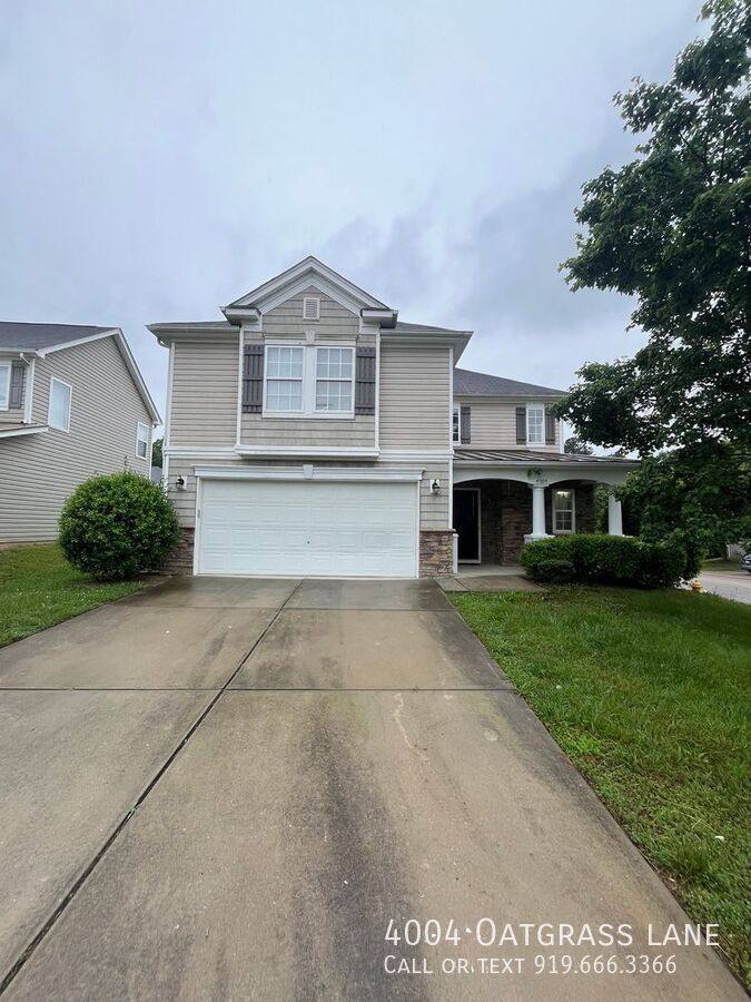 House for rent at 4004 Oatgrass Lane, Raleigh, NC 27604