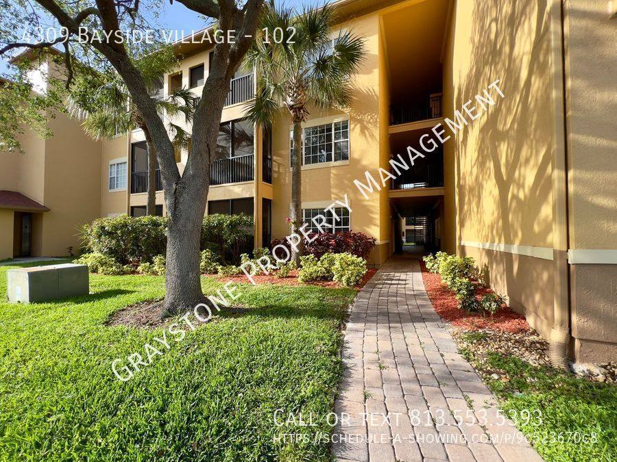 Condo for rent at 4309 Bayside Village #102, Tampa, FL 33615