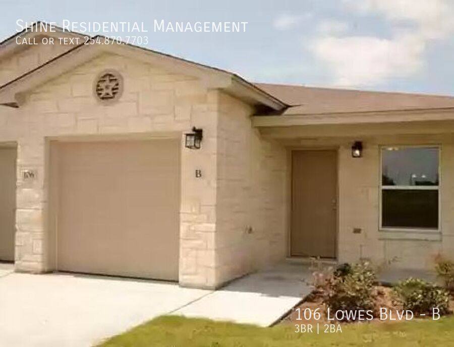Apartment for rent at 106 Lowes Blvd #B, Killeen, TX 76542