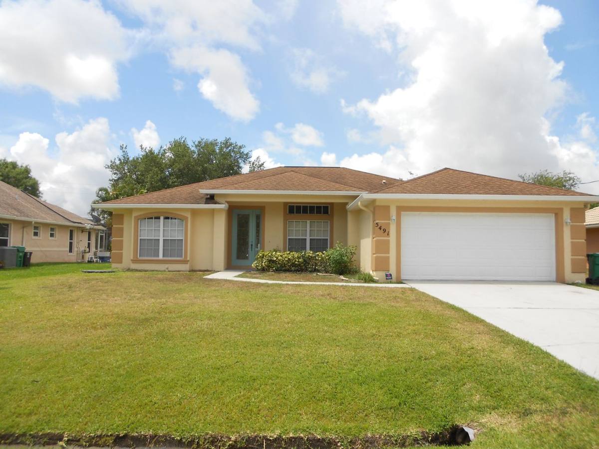 House for rent at 5491 NW Dabney Court, Port Saint Lucie, FL 34986
