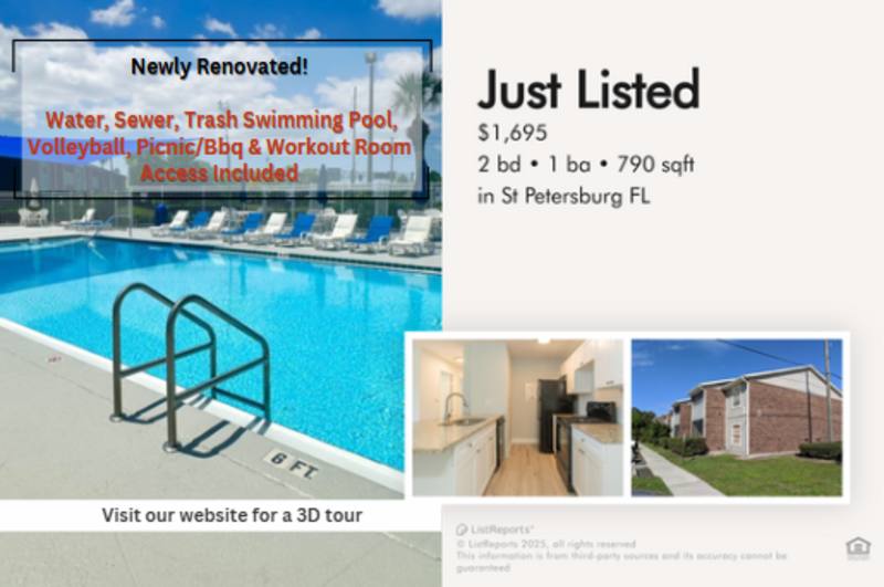 Apartment for rent at 1400 Gandy Blvd N #309 1, Saint Petersburg, FL 33702