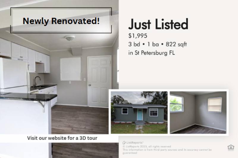 House for rent at 4044 44th Ave N, Saint Petersburg, FL 33714