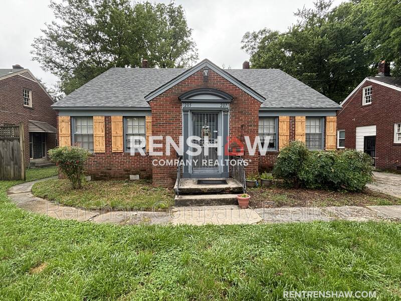 House for rent at 205 N McLean Blvd, Memphis, TN 38112