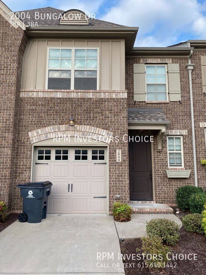 Townhouse for rent at 2004 Bungalow Dr, Thompsons Station, TN 37179