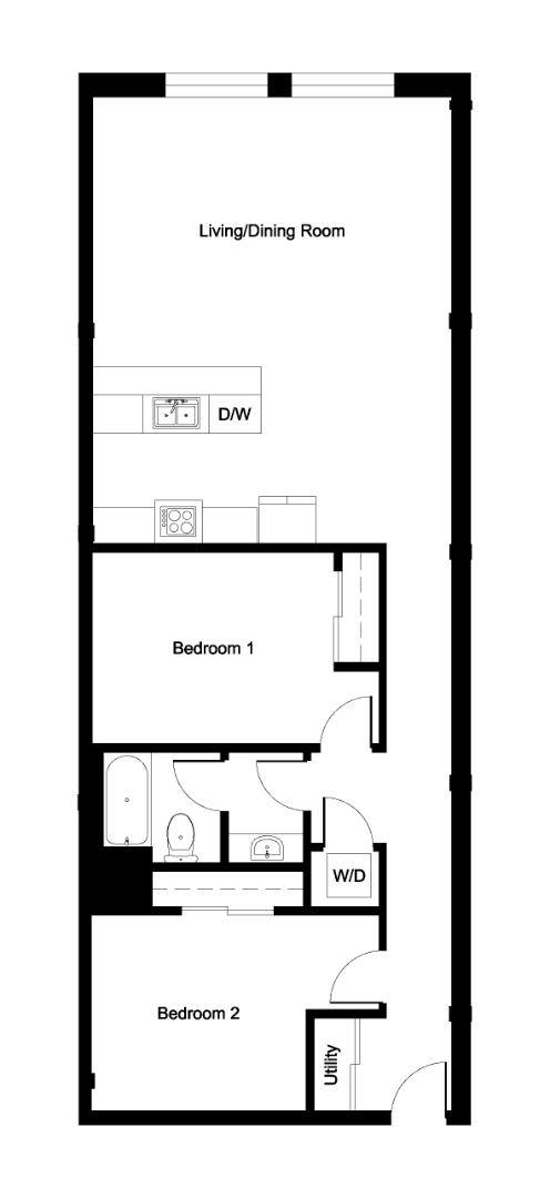 Apartment for rent at 116 N 3rd St #302, Quincy, IL 62301