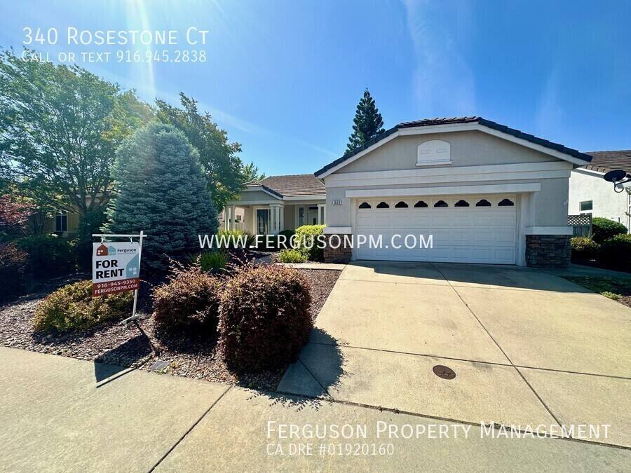 House for rent at 340 Rosestone Court, Roseville, CA 95747