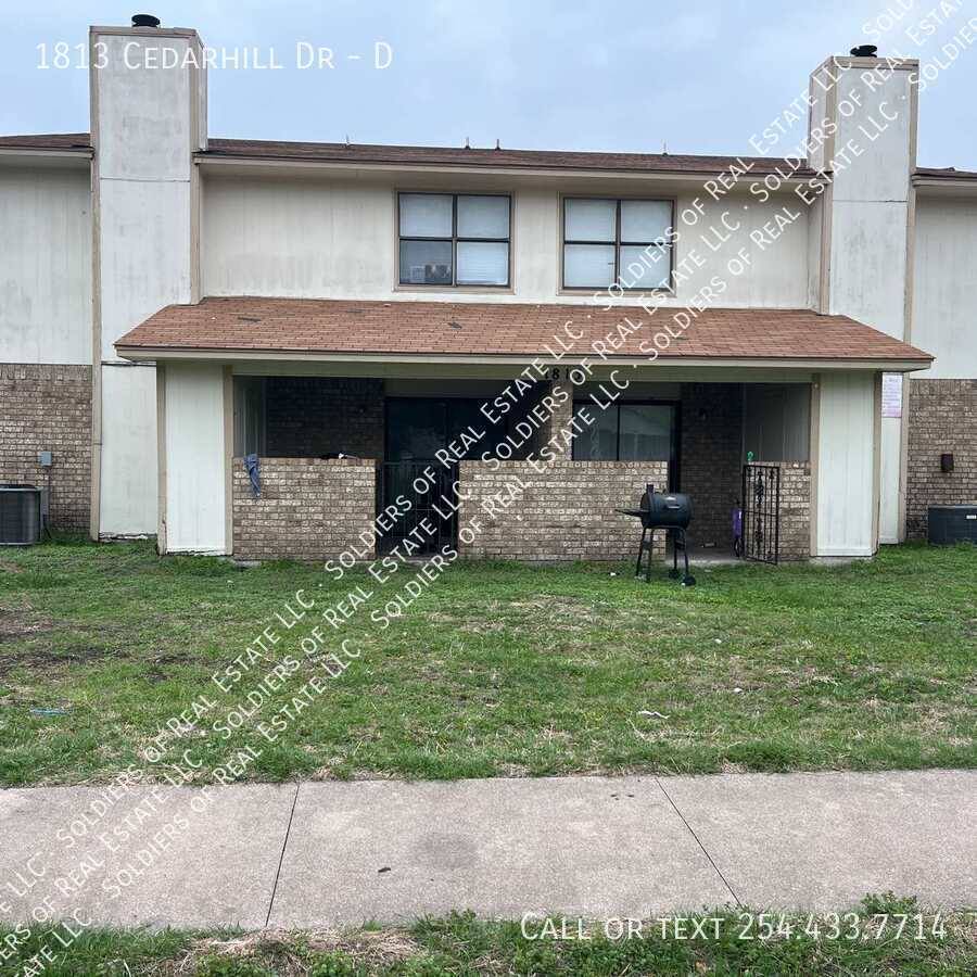 Townhouse for rent at 1813 Cedarhill Dr #D, Killeen, TX 76543