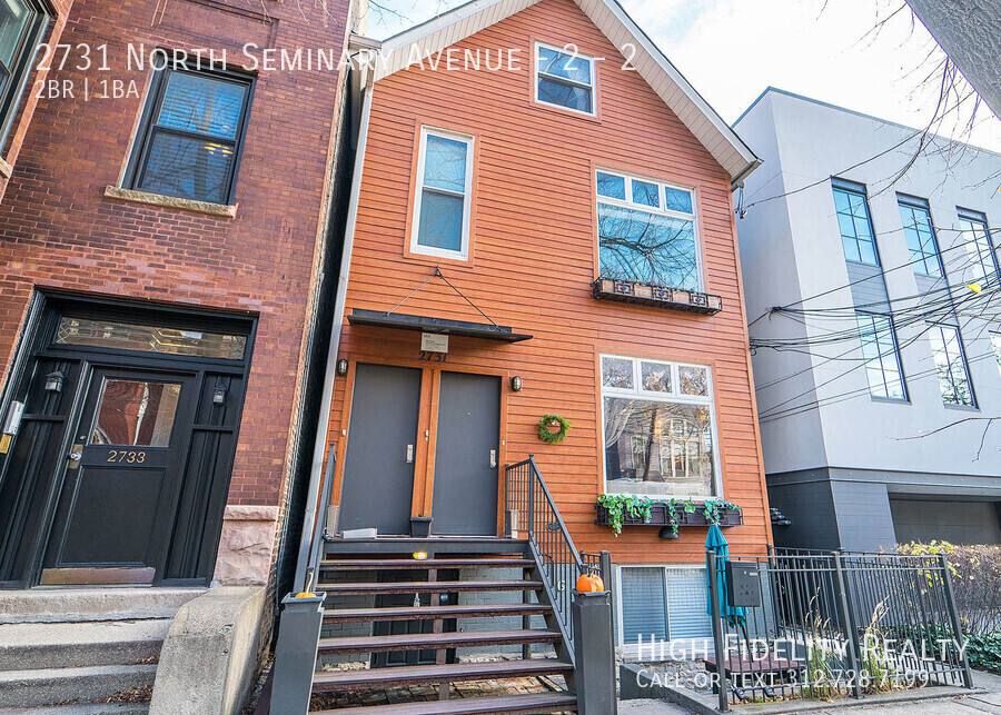 Apartment for rent at 2731 N Seminary Ave #2, Chicago, IL 60614
