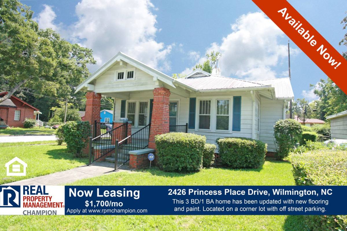 House for rent at 2426 Princess Place Dr, Wilmington, NC 28405