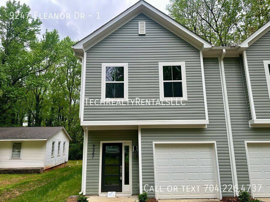 Townhouse for rent at 9247 Eleanor Dr #1, Charlotte, NC 28214
