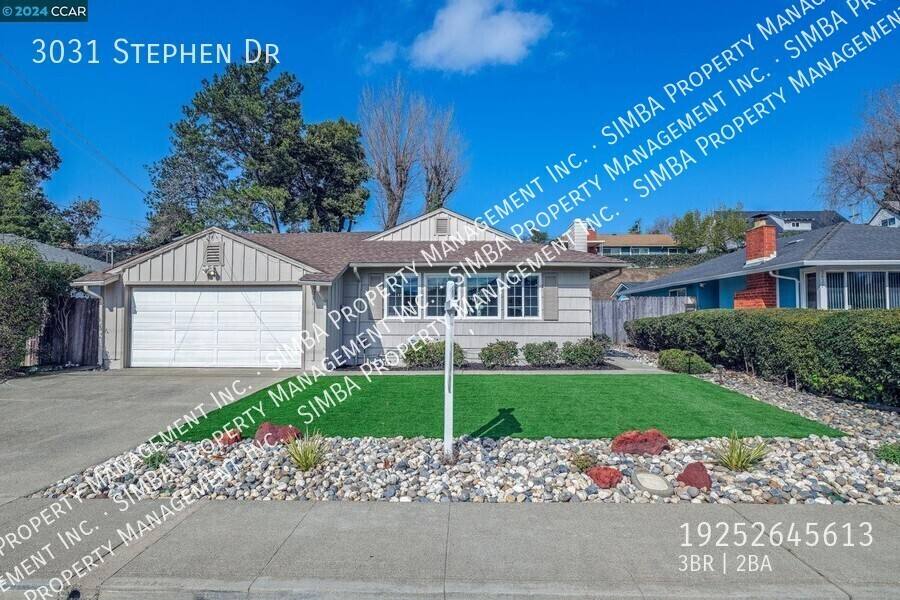 House for rent at 3031 Stephen Dr, El Sobrante, CA 94803