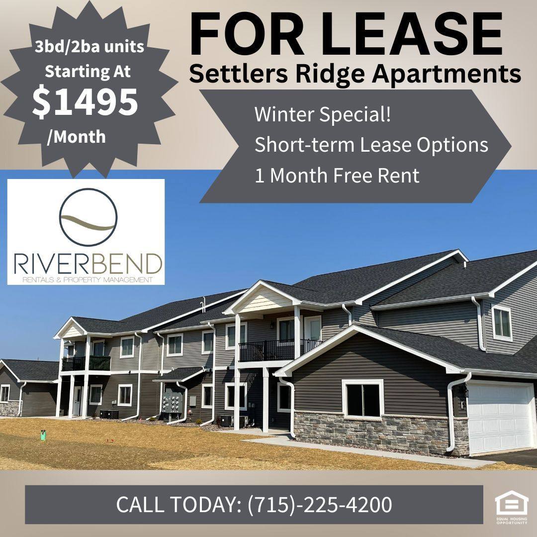 Apartment for rent at 216 & 218 Independence Dr, Elk Mound, WI 54739