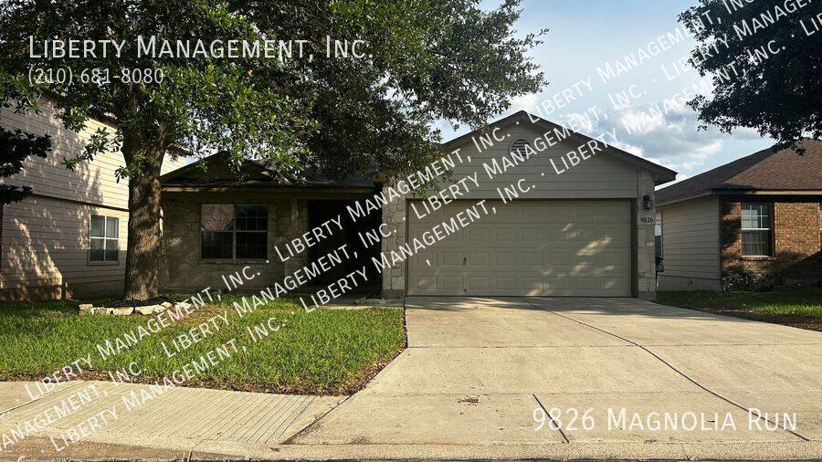 House for rent at 9826 Magnolia Run, San Antonio, TX 78251