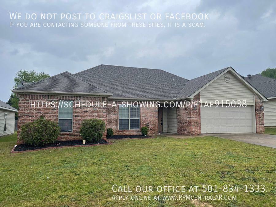 House for rent at 3318 Arkansas Dr, Benton, AR 72015