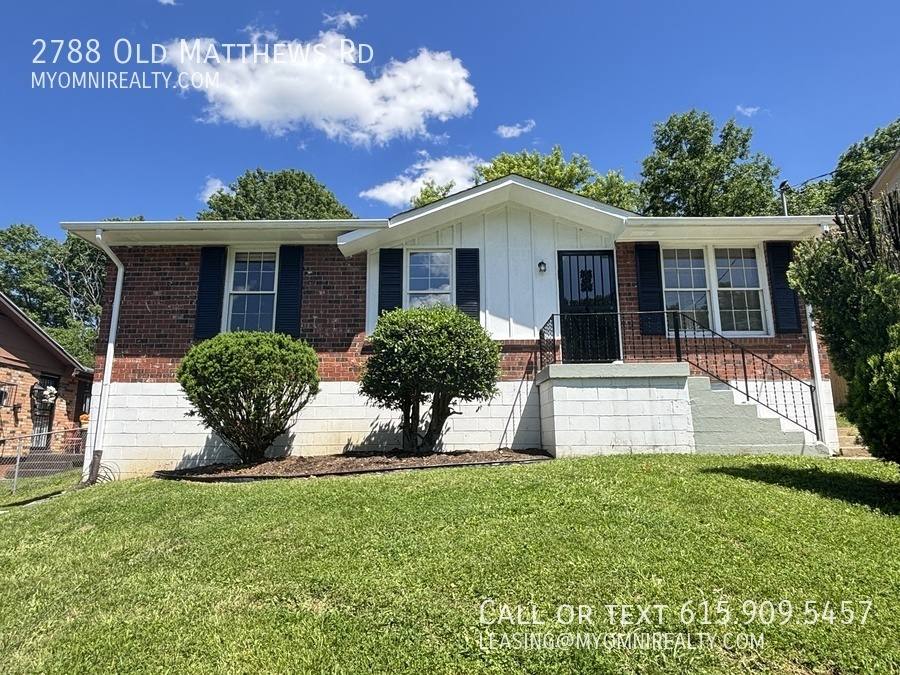 House for rent at 2788 Old Matthews Rd, Nashville, TN 37207