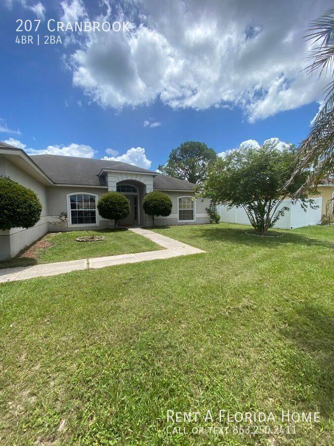 House for rent at 207 Cranbrook, Kissimmee, FL 34758
