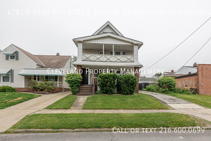 Apartment for rent at 4781 E 93rd St Up Garfield Heights, Union, Cleveland, OH 44125