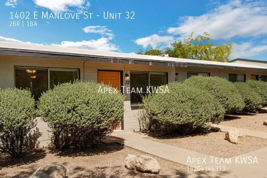 Apartment for rent at 1402 E Manlove St #32, Tucson, AZ 85719