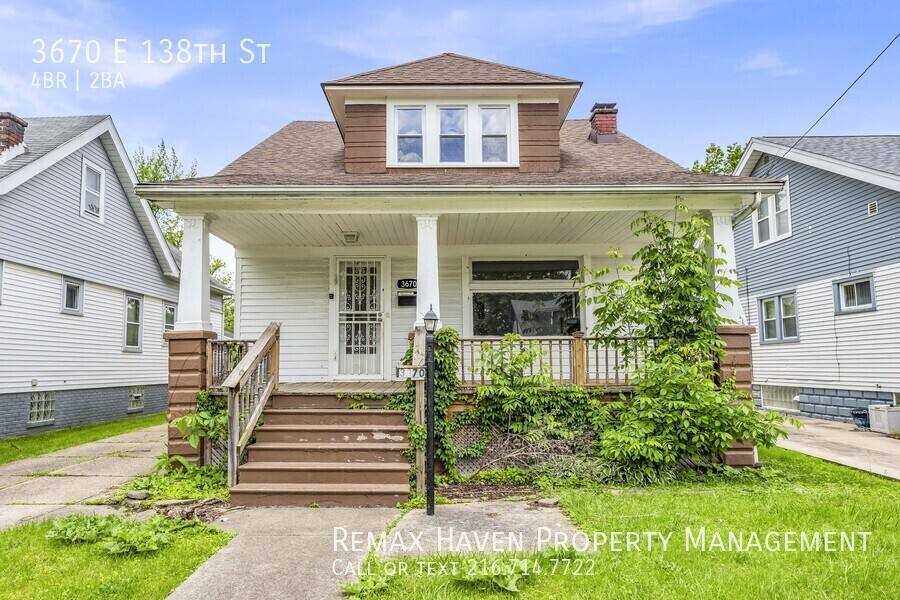 House for rent at 3670 E 138th St, Cleveland, OH 44120