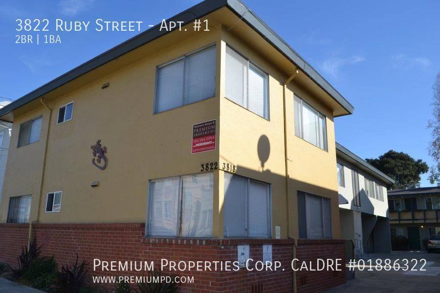 Apartment for rent at 3822 Ruby St, Oakland, CA 94609
