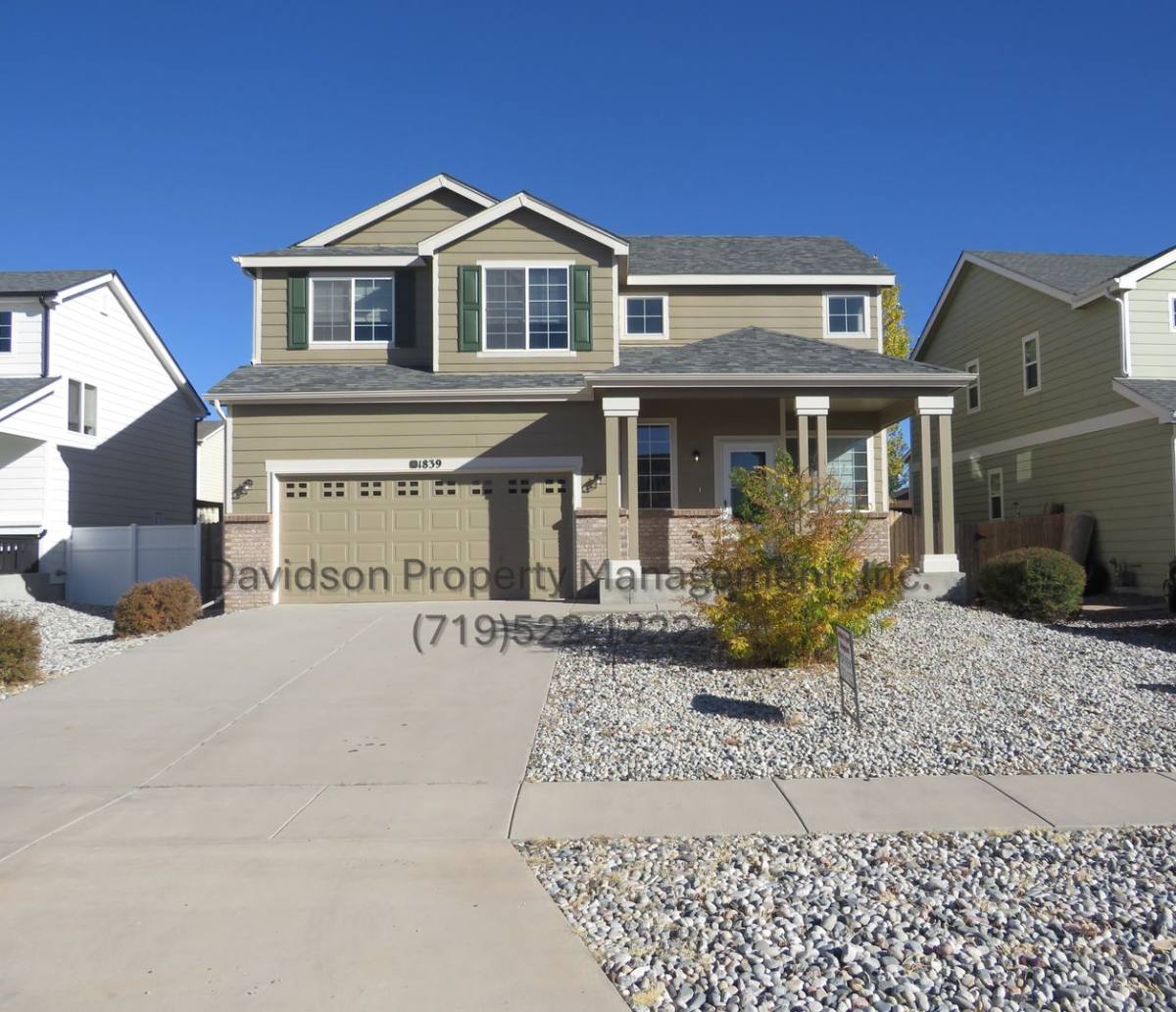House for rent at 1839 Silver Meadow Circle, Colorado Springs, CO 80951