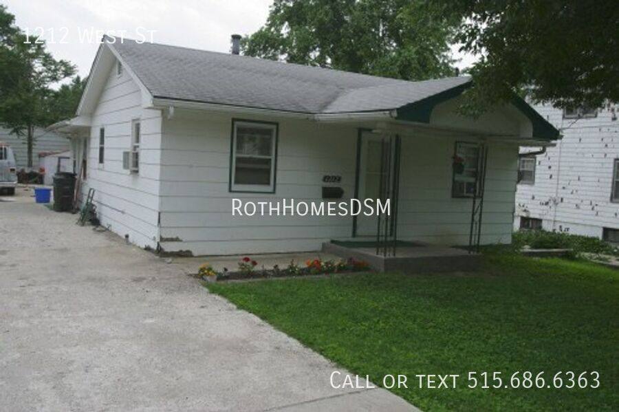 House for rent at 1212 W St, Des Moines, IA 50315