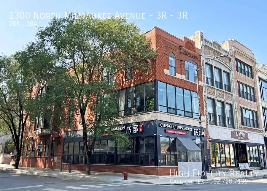 Apartment for rent at 1300 N Milwaukee Ave #3R, Chicago, IL 60622