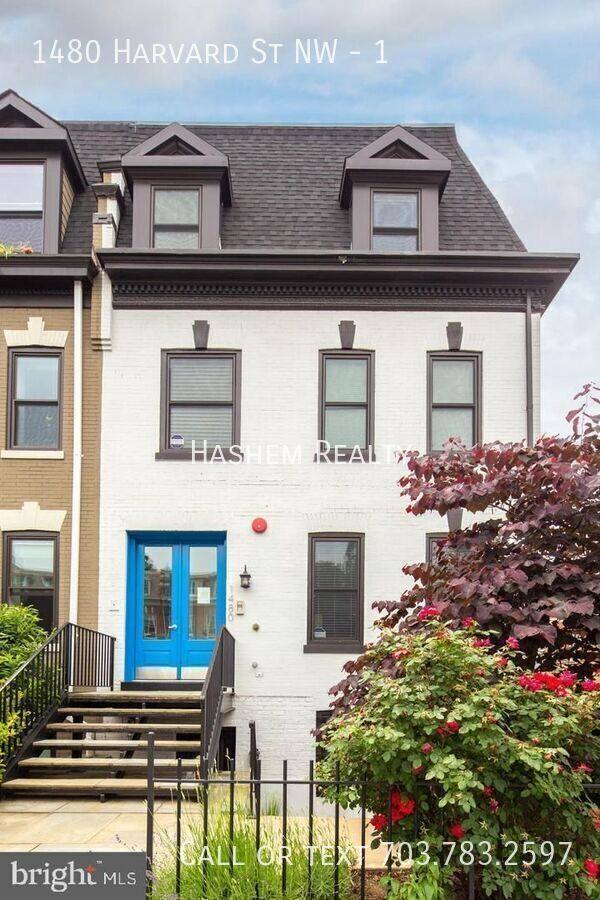 House for rent at 1480 Harvard St NW #1, Washington, DC 20009