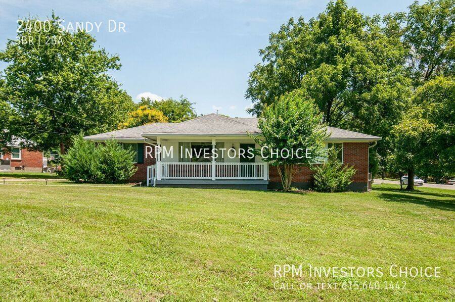House for rent at 2400 Sandy Dr, Nashville, TN 37216