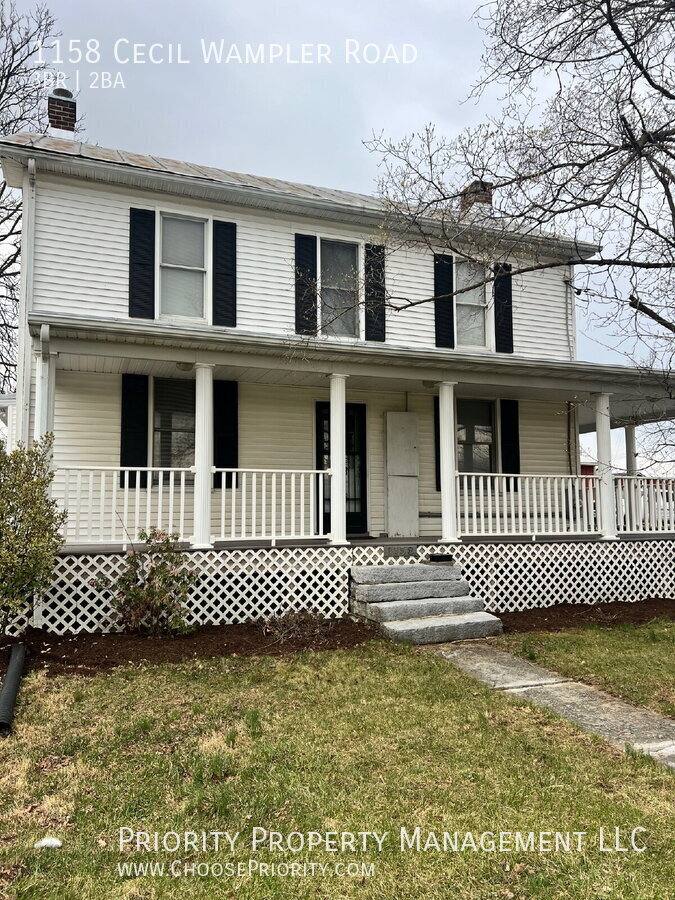 House for rent at 1158 Cecil Wampler Rd, Mount Crawford, VA 22841