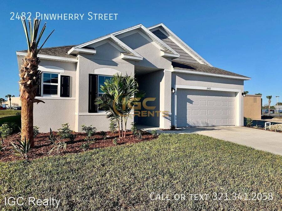 House for rent at 2482 Pinwherry St NW, Palm Bay, FL 32907