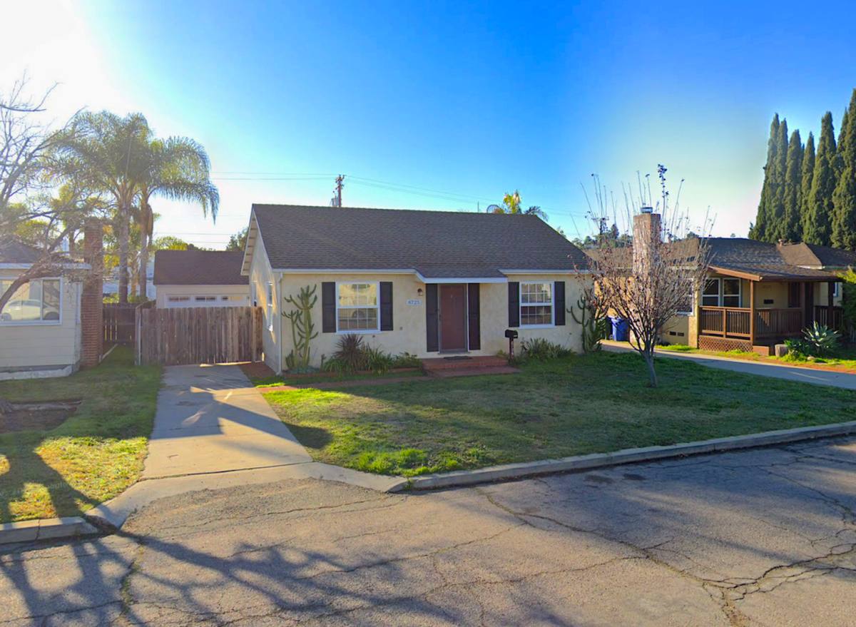 House for rent at 8725 Washington Ave, La Mesa, CA 91942