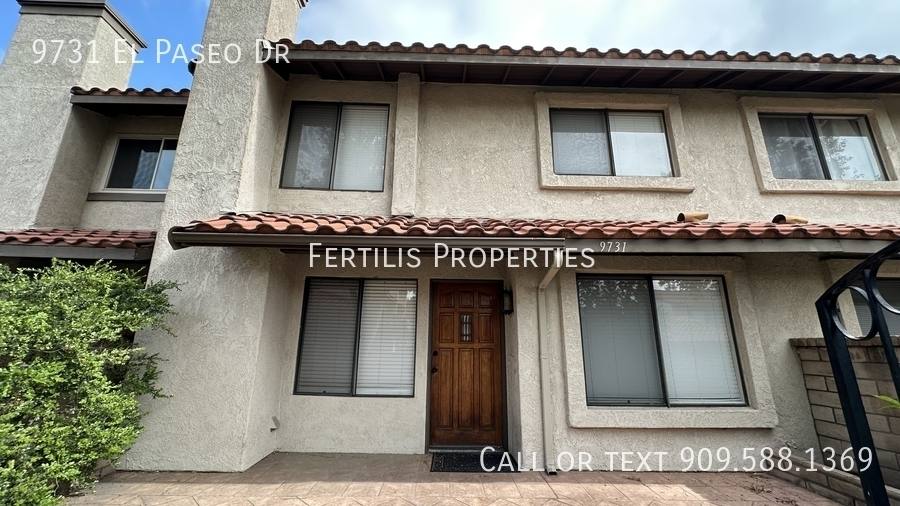 Townhouse for rent at 9731 El Paseo Dr, Rancho Cucamonga, CA 91730