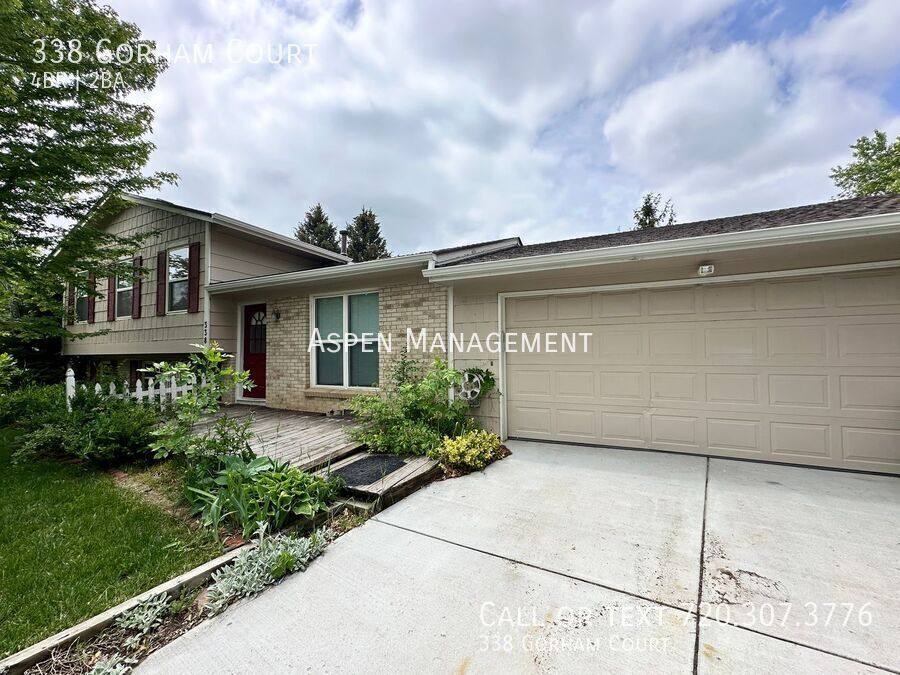 House for rent at 338 Gorham Court, Louisville, CO 80027